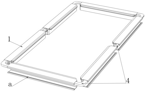 一种台球桌镁铝合金边库盖板及其安装工艺的制作方法