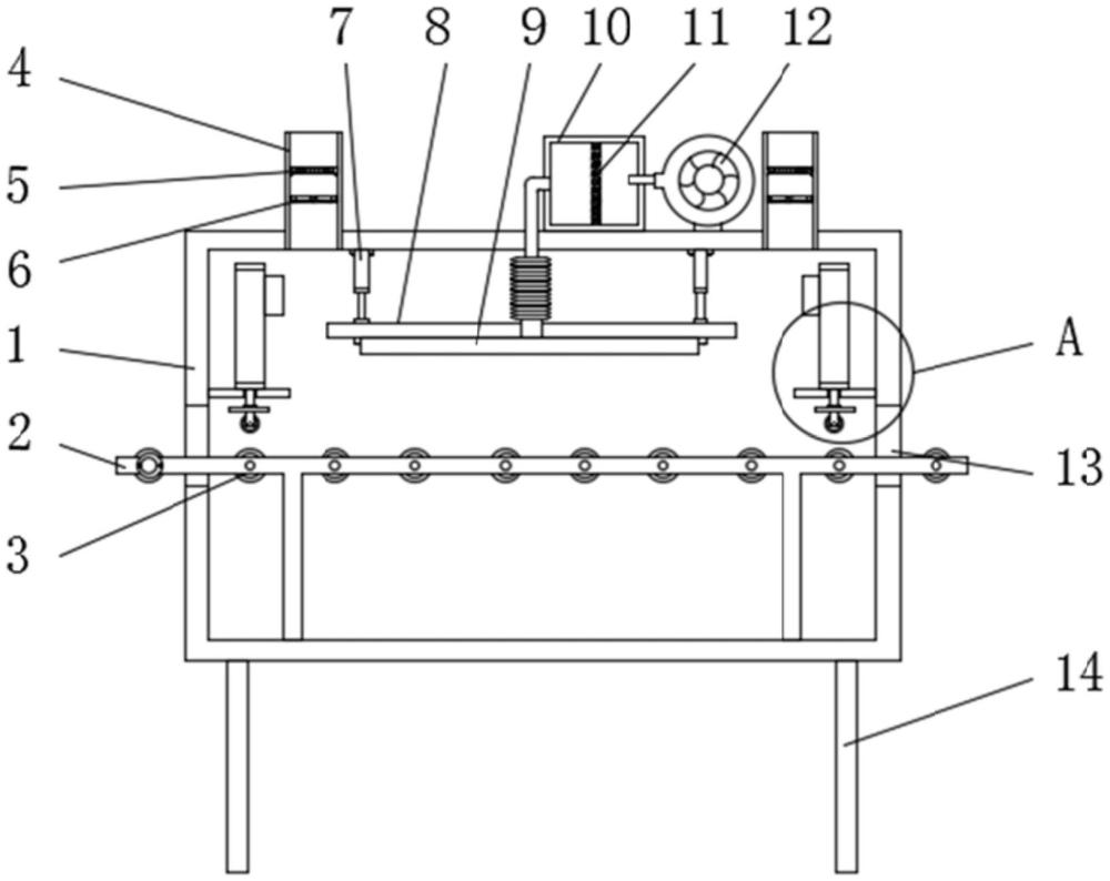 一种水性油墨印刷机干燥设备的制作方法