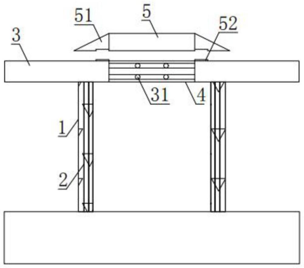 一种基于bim定位地下室顶板后浇带混凝土支撑柱及方法与流程